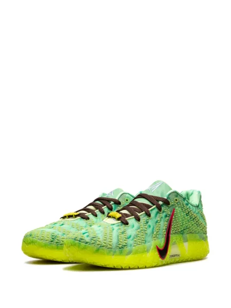 Šněrovací krajkové tenisky Nike Air Zoom zelené