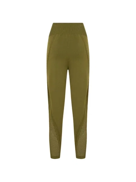Pantaloni Alberta Ferretti tricotate verde