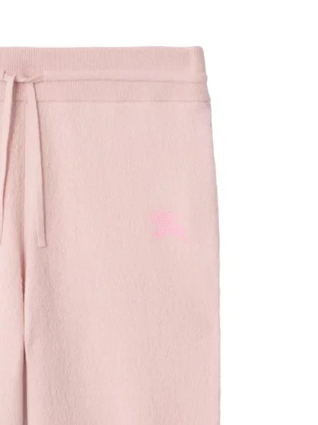Pantaloni Burberry alergare roz