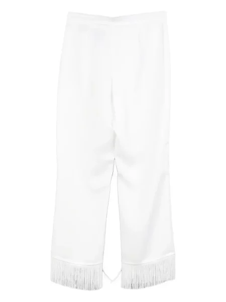 Pantaloni Pennyblack cu franjuri alb