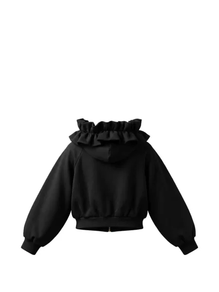 Bluza z kapturem dziecięca Elisabetta Franchi czarna