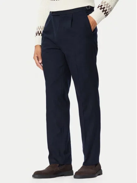 Boss Kalhoty Perino Tapered Fit tmavě modrá