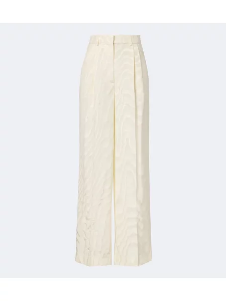 Spodnie Stella Mccartney beżowe
