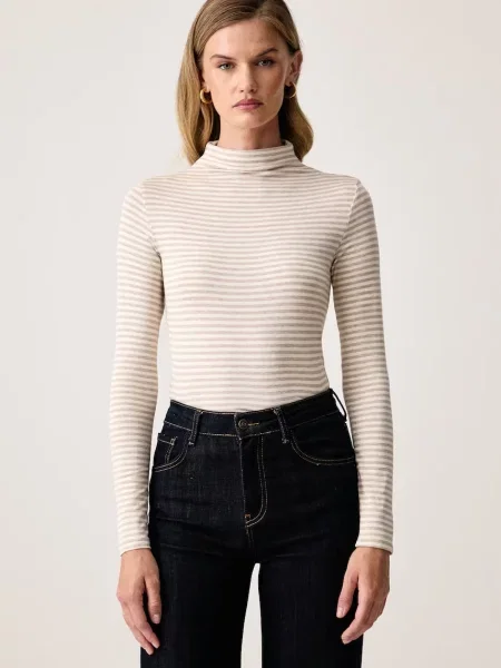 Tricou cu mânecă lungă Marella bej
