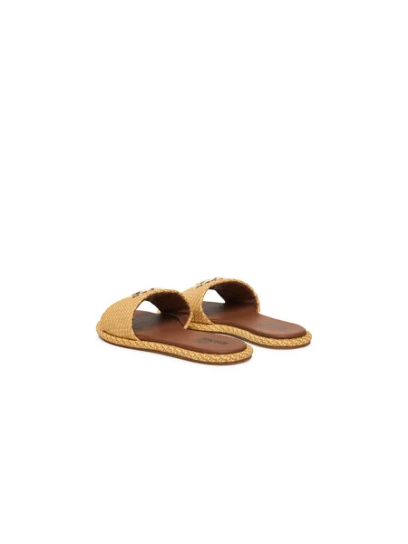 Natikače LOVE MOSCHINO bež