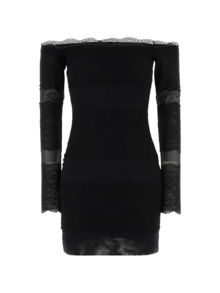 Rochie mini Blumarine din dantelă de costum negru