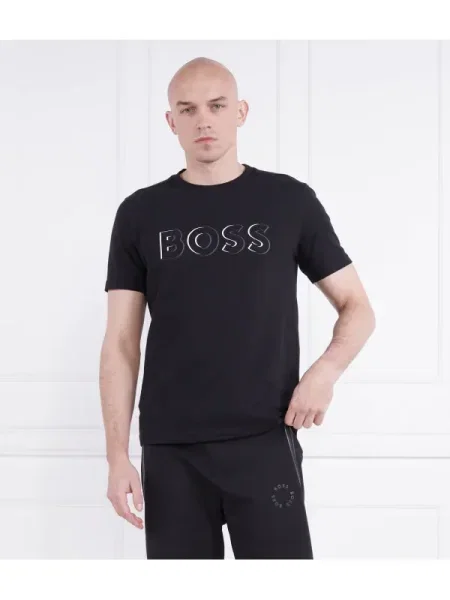 BOSS GREEN Tricou Tee 5 negru