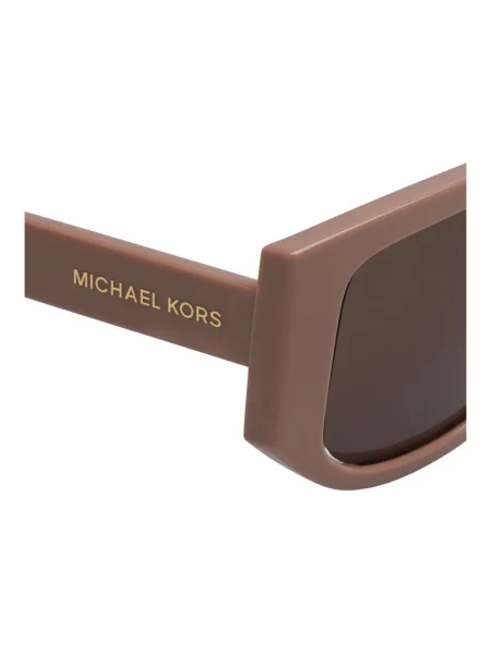 Okulary przeciwsłoneczne Michael Kors brązowe