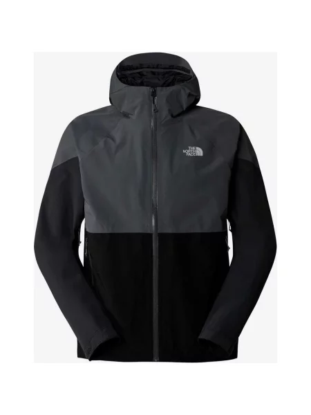 Kurtka The North Face Lightning Zip-In szary ciemny XL czarny