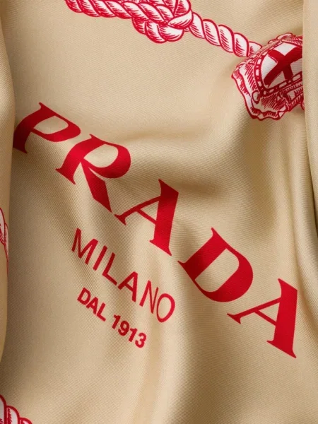 Fular Prada cu imagine