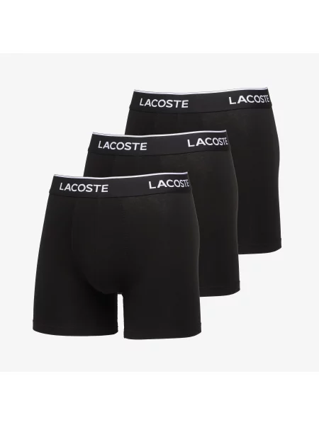 Boxeri Lacoste Underwear Boxer Brief Black S negru