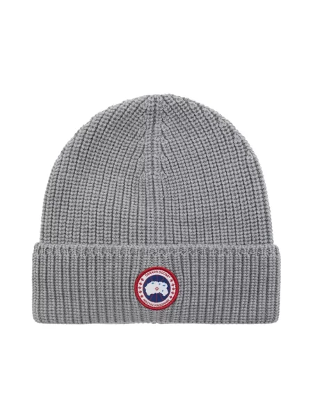 Czapka Canada Goose wełniana szara