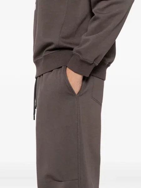 Pantaloni Brunello Cucinelli plisate maro