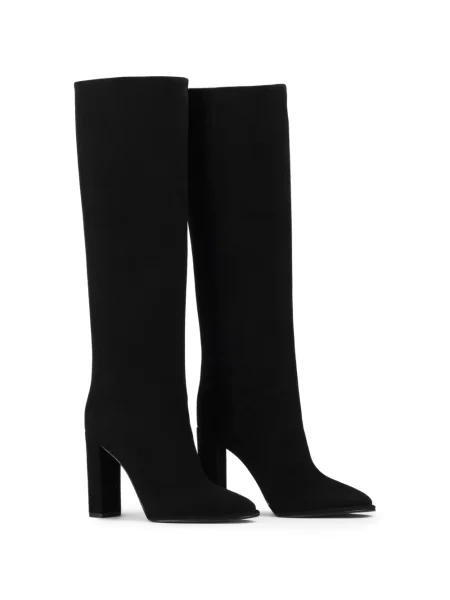 Cizme Le Silla din piele de căprioară negru