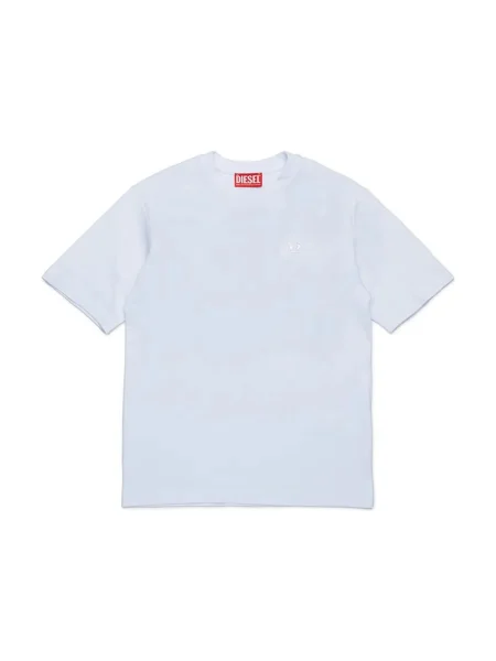 Diesel Dječja majica kratkih rukava TBOGGYMEGOVALD OVER T-SHIRT bijela