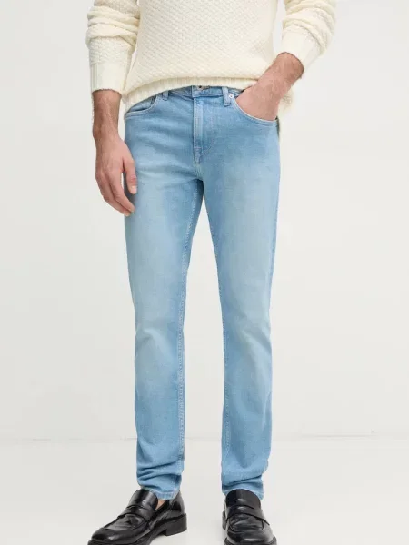 Kavbojke Pepe Jeans SLIM JEANS HATCH modra