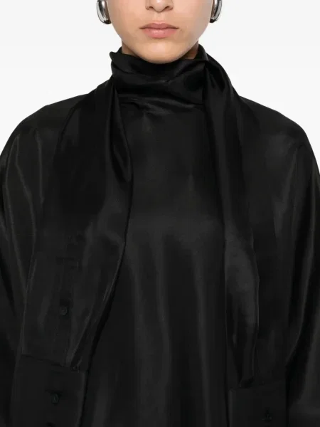 Top Róhe din satin negru