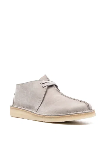 Iš natūralios odos desert boots Clarks Originals pilka