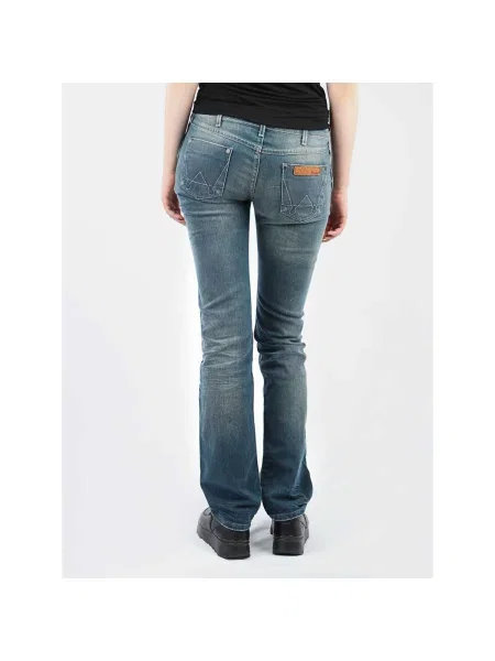 Blugi Wrangler albastru