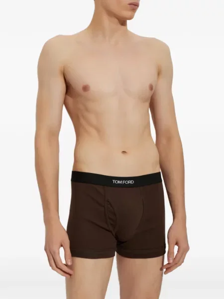 Boxeri Tom Ford cu autograf maro