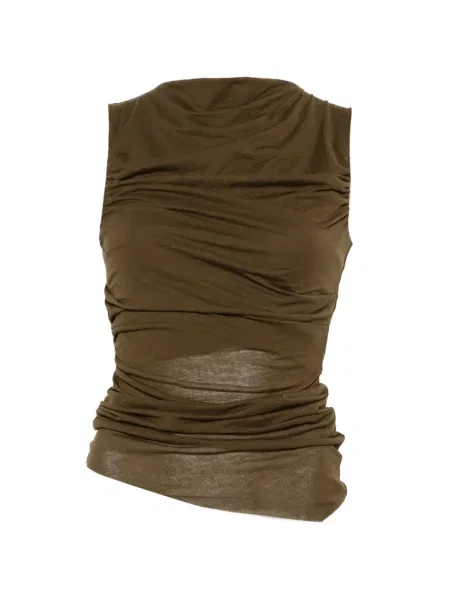 Top Soeur drapat verde