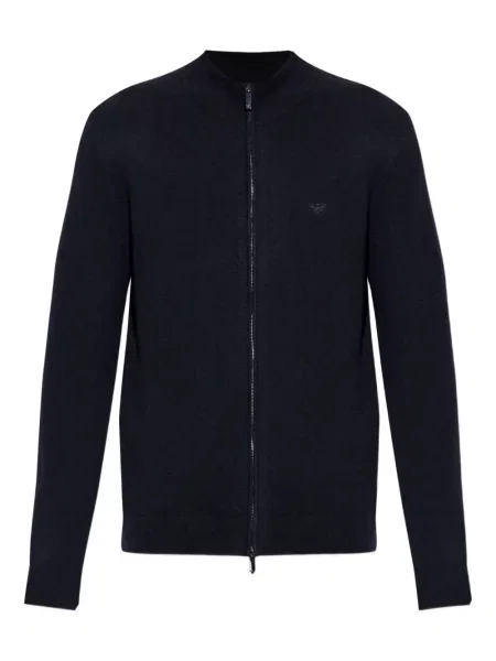 Kardigan Emporio Armani niebieski