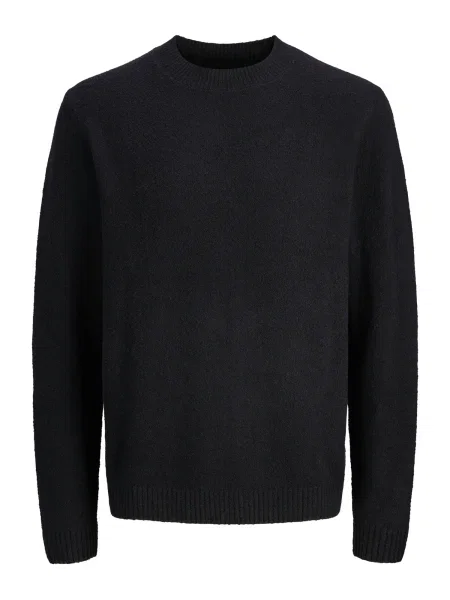 Jack & Jones Plus Pulóver JPRBLAMAVERICK' fekete