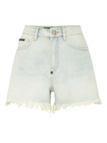 Szorty jeansowe Philipp Plein niebieskie