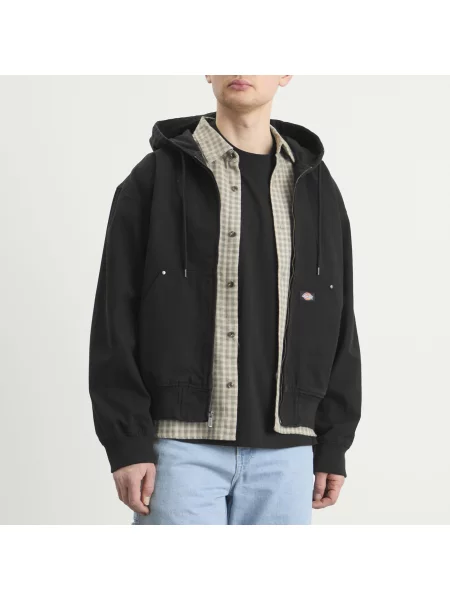 Kurtka bomber Dickies czarny