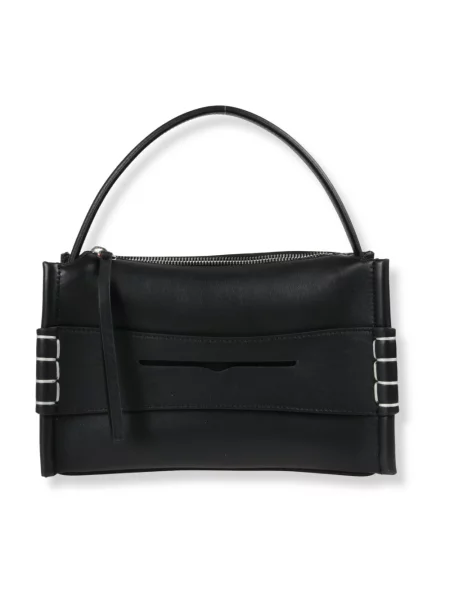 Loafersy Jw Anderson skórzane czarne