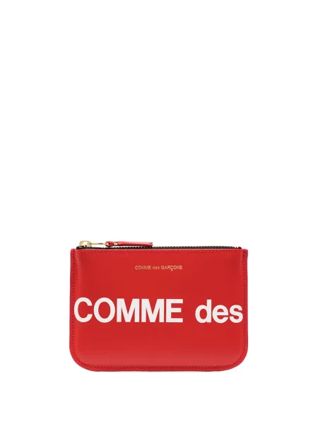 Portofel Comme Des Garçons Wallet cu imagine roșu
