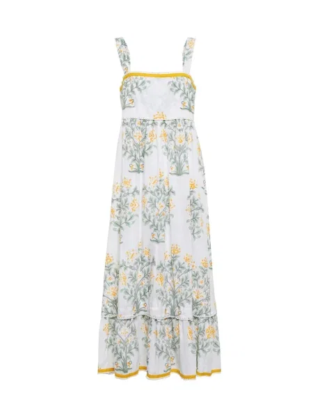 Rochie midi Juliet Dunn cu model floral până la genunchi de costum
