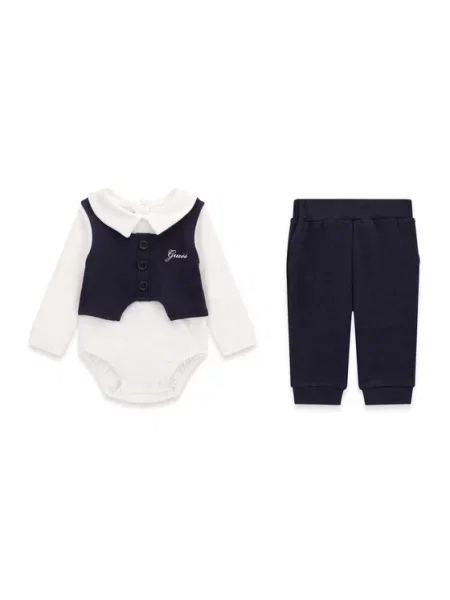 Guess Komplektas: smėlinukai ir kelnės Tamsiai mėlyna