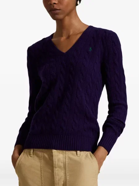 Căciulă Polo Ralph Lauren cu broderie cu dungi cowboy roșu