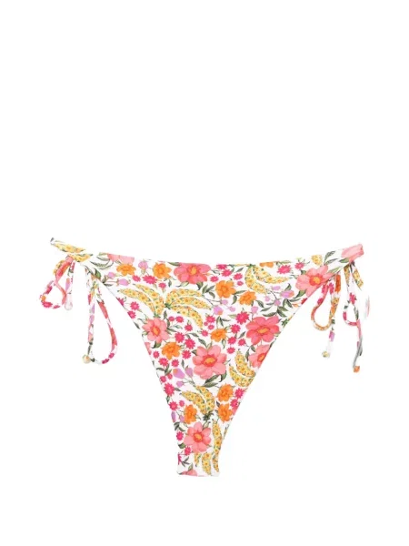 Bikini Farm Rio cu model floral alb