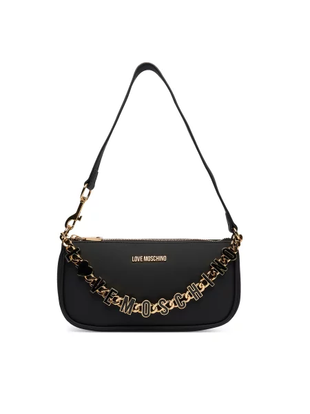 LOVE MOSCHINO Ročna torba črna