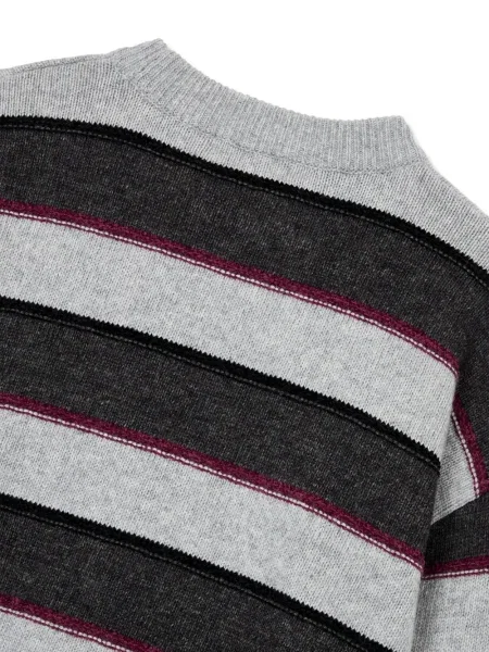 Pulover Studio Tomboy cu dungi gri