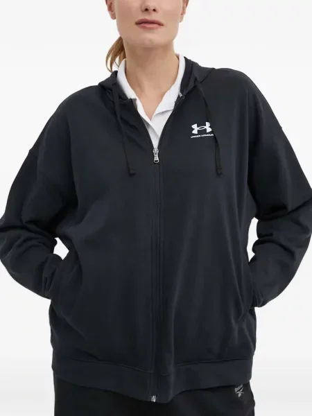Hanorac cu glugă Under Armour cu imagine negru