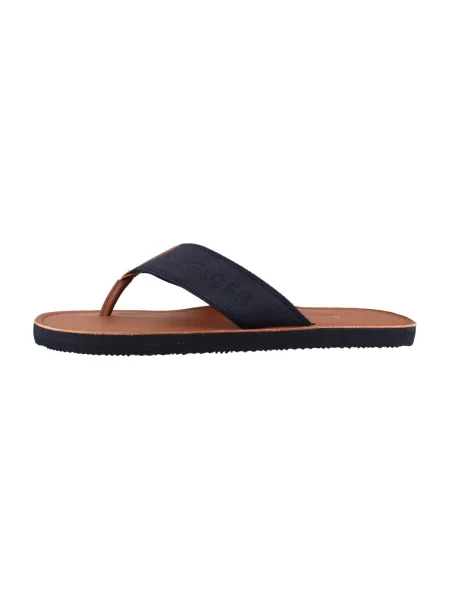 Pantofi Tommy Hilfiger din piele albastru