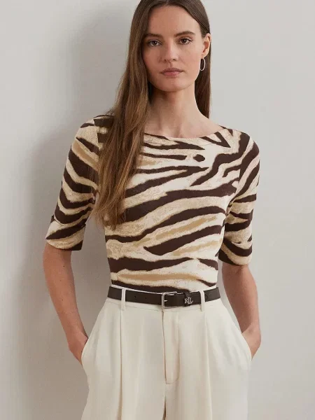 Блуза Lauren Ralph Lauren бяло
