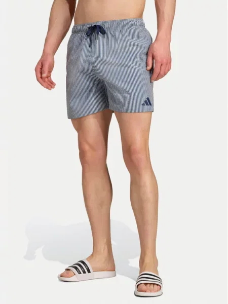 Adidas Σορτς κολύμβησης Seersucker Stripy Σκούρο μπλε