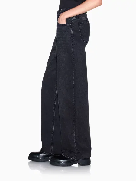 Прямые джинсы Armani Exchange черные