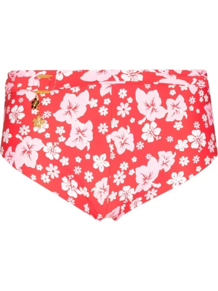 Bikini Frankies Bikinis cu model floral roșu
