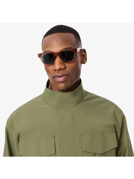 Lacoste Kurtka Ze Stójką zielona
