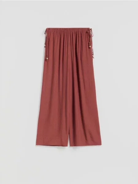 Reserved Pantaloni cu adaos de arămiu