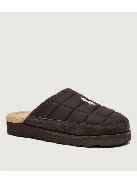 POLO RALPH LAUREN Papuci de casă Read Scuff | shearling maro