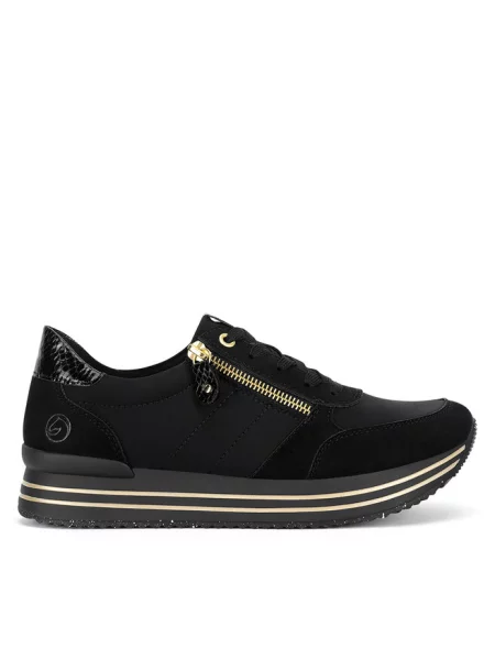 Sneakersy Remonte czarne