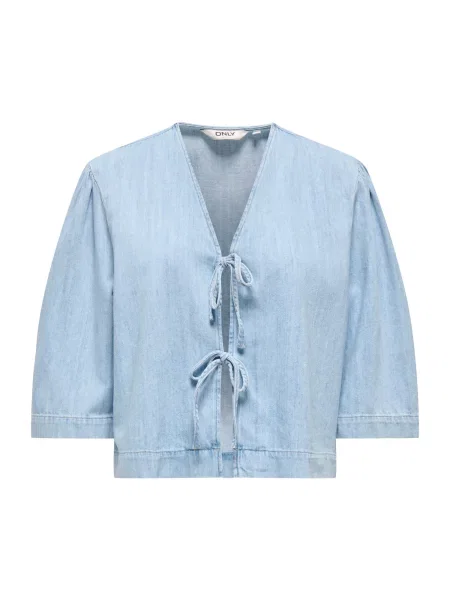 ONLY Bluză ONLZOLA denim albastru