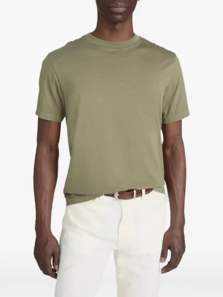 Tricou Frame cu decolteu rotund verde