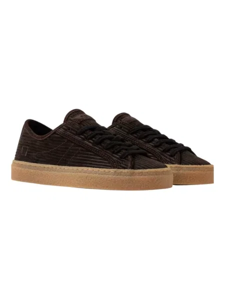 Sneakersy D.a.t.e. brązowe